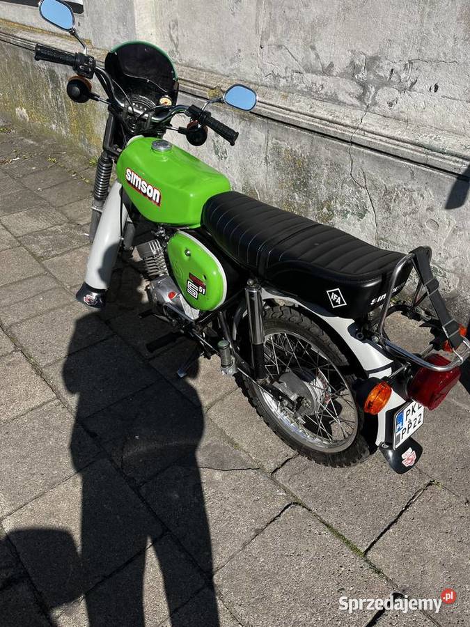 Syndyk sprzeda motorower Simson 1982 rej PKL Koło