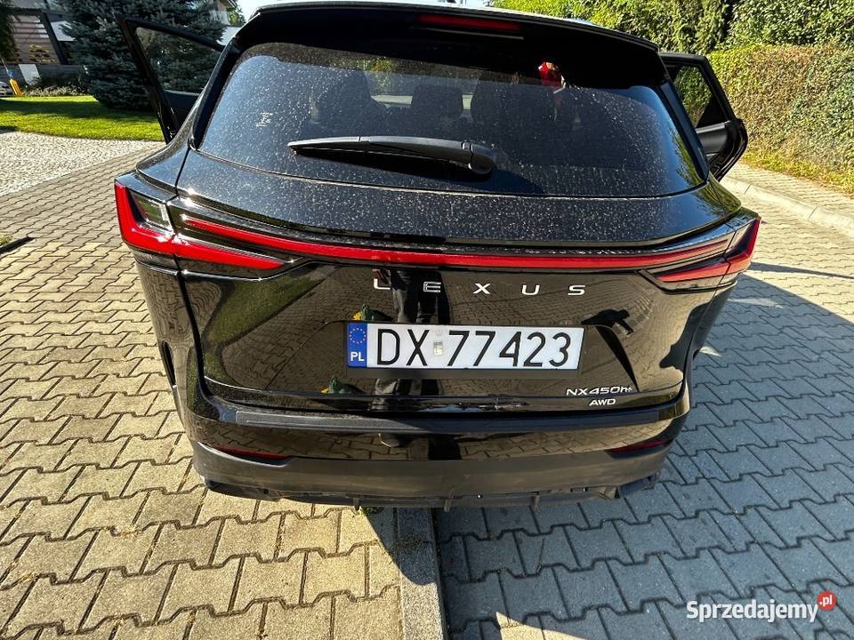 Lexus NX II 2021 teraz 25 Luxury 450h F Sport Rok produkcji 2023 Wrocław sprzedam