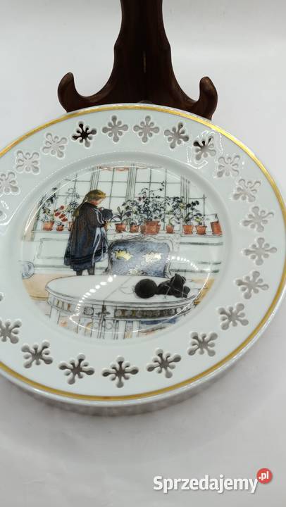 Talerz dekoracyjny ażurowy GG Denmark seria 1 1 lubelskie Zamość