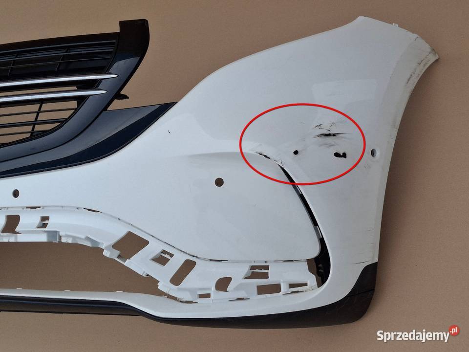 MERCEDES EQC AMG ZDERZAK PRZÓD PRZEDNI GRILL lubuskie Bieleń