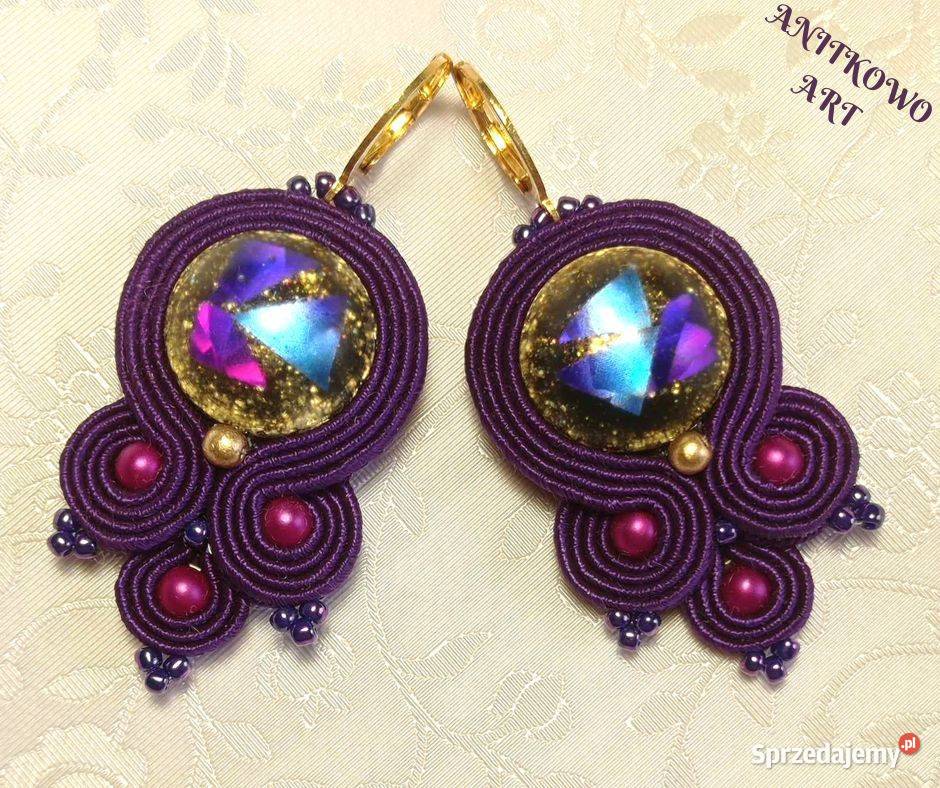 FIOLETOWE PAWIKI z żywicą SUTASZ Warszawa