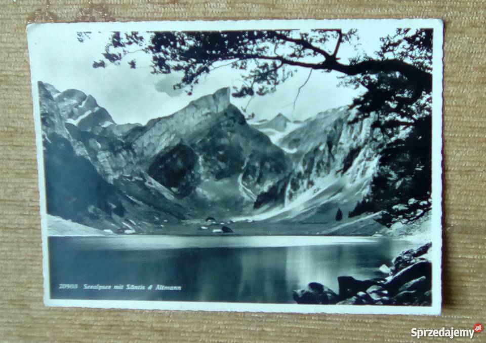JEZIORO SEEALPSEE W DOLINIE ALPSTEIN sprzedam