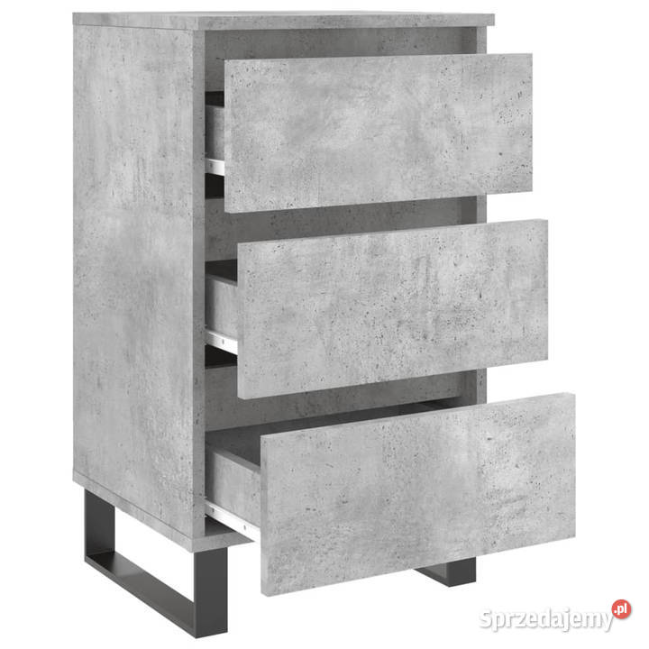 Szafki nocne 2 szarość betonu 40x35x69 WM826949 Warszawa sprzedam