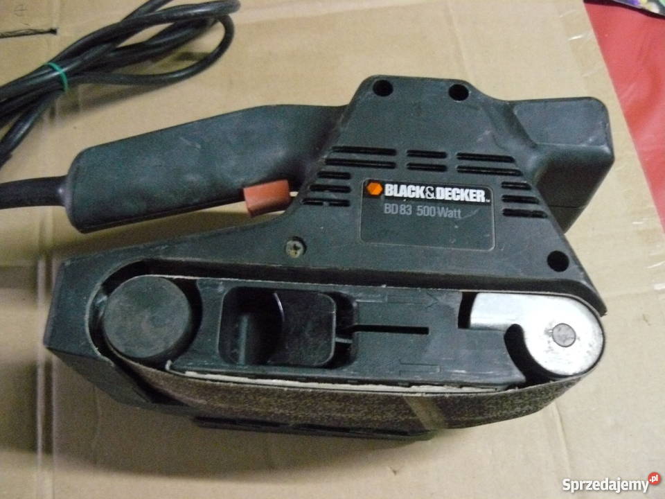 Szlifierka taśmowa BlackDedcker Nowa Sól