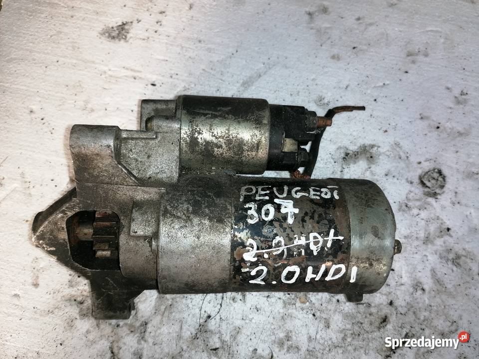 Rozrusznik Starter Peugeot 307 20HDI Wisznice