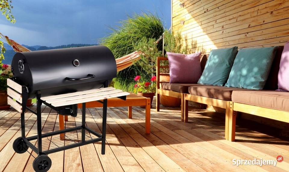 GRILL WĘGLOWY OGRODOWY FartuchPopielnik Now Poznań