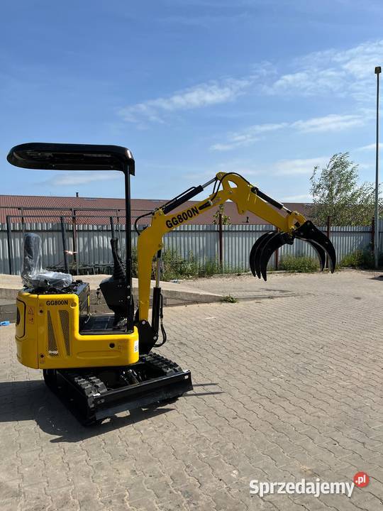 Minikoparka GG800N Gunter Grossmann już 17500 Koparki Działdowo