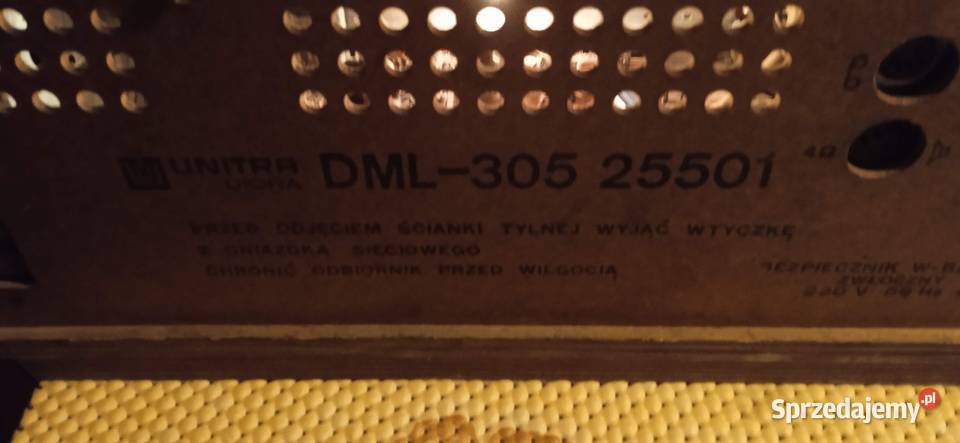 Radio lampowe DML305 Łódź