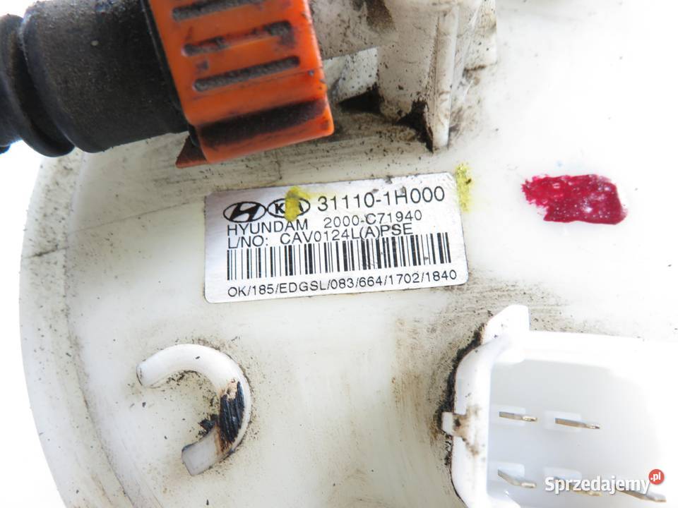 POMPA PALIWA KIA CEED I liftback ED 14 16V 109