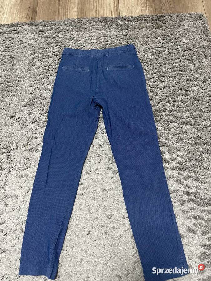 Spodnie garniturowe eleganckie 146 Chełm