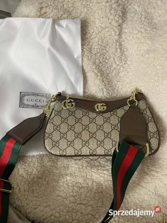 Torebka damska Gucci ophidia shoulder bag beige Strzyżów