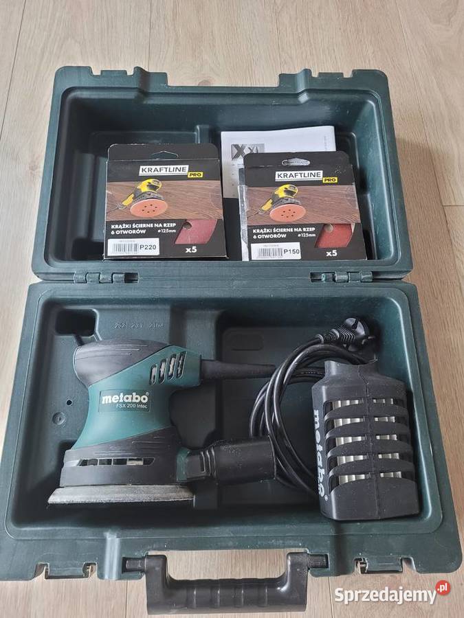 Szlifierka mimośrodowa Metabo FSX 200 Intec wielkopolskie Poznań