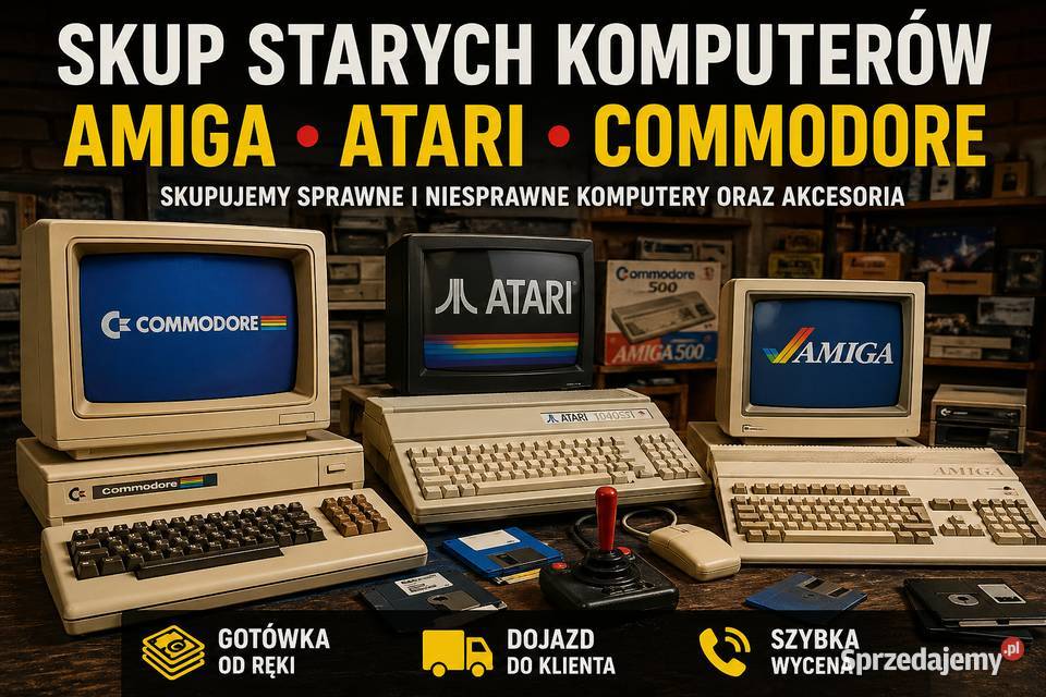 Skup Amiga Atari Comodore sprzedam