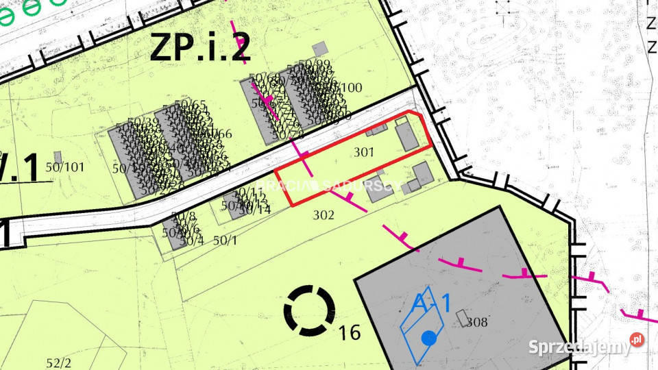 Działka Kraków Wańkowicza 1476m2 małopolskie