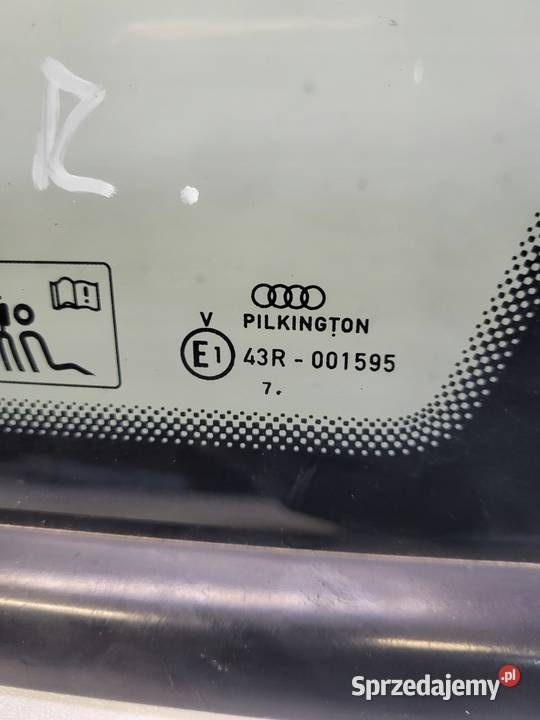 SZYBA KAROSERYJNA PRAWY TYŁ AUDI A3 8P 8P4 2007R