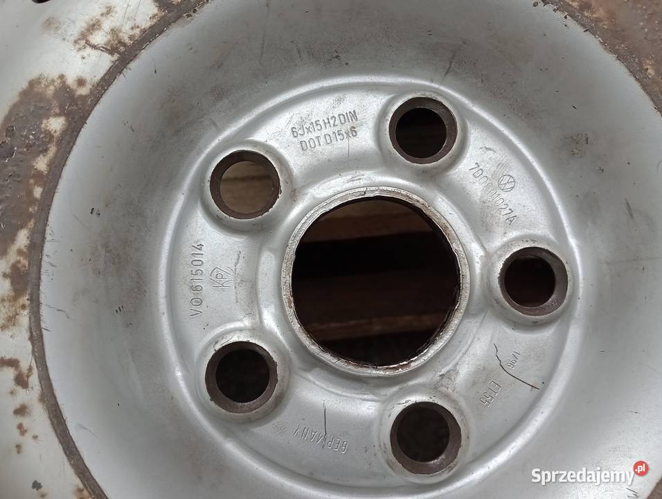 Koła VW Transporter T4 felgi 6J 15 opony zimowe Gorzów Wielkopolski