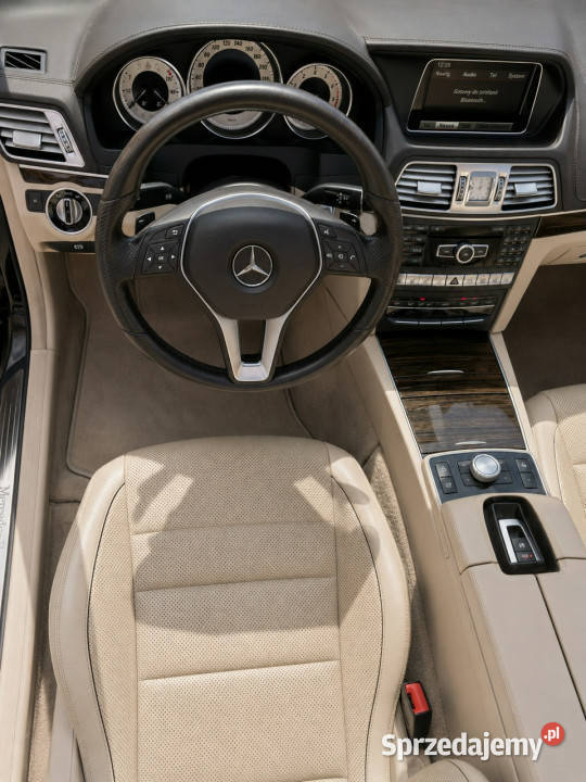 Mercedes E 350 2Właściciel GWARANCJA serwis ASO światła do jazdy dziennej Białystok
