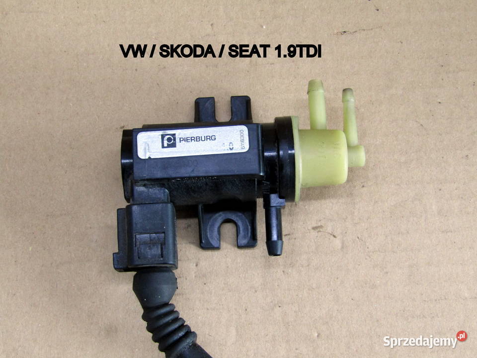 ZAWÓR PODCIŚNIENIA TURBINY VW GOLF IV 19TDI Rok produkcji 2000 Mysłaków