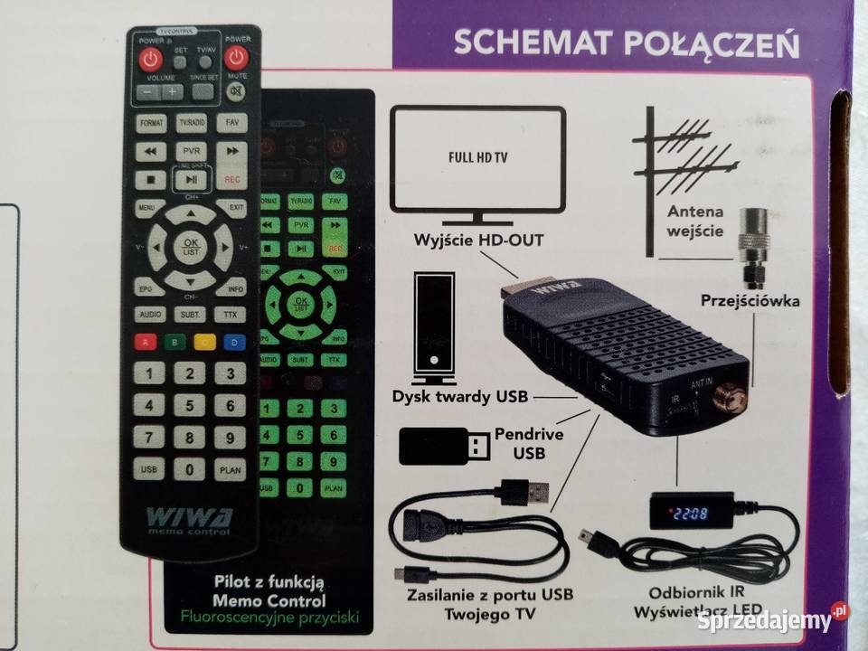 Dekoder do telewizji naziemnej Wiwa Wieliczka