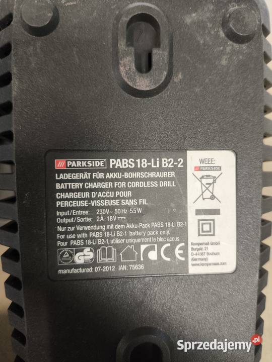 Parkside 18V wkrętarka ładowarka Kraków sprzedam