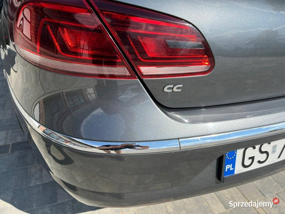 Volkswagen CC KLIMA SKÓRY WENTYLOWANE SIEDZENIA elektrycznie ustawiane fotele Słupsk