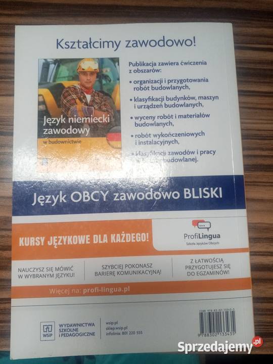 Język angielski zawodowy w budownictwie Osobnica