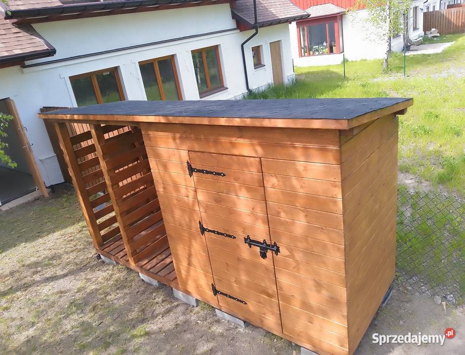 Drewutnia na drewno z pomieszczeniem Wrocław