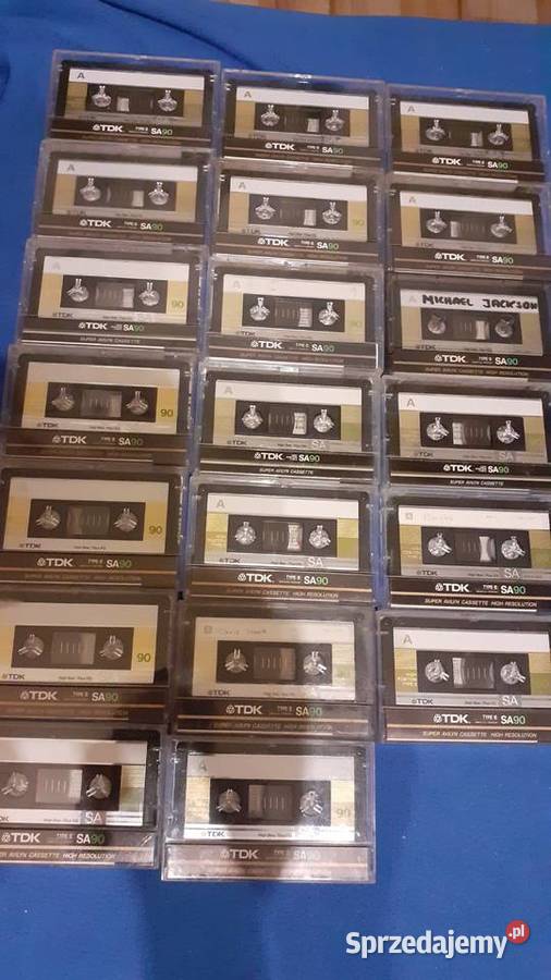 kasety tdk fuji maxell sony thats denon magnex