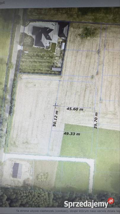 Działka budowlana z warunkami zabudowy Kępa