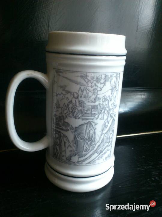 Stary Kufel Sygnowany Hollohaza Hungary 05L Ruda Śląska