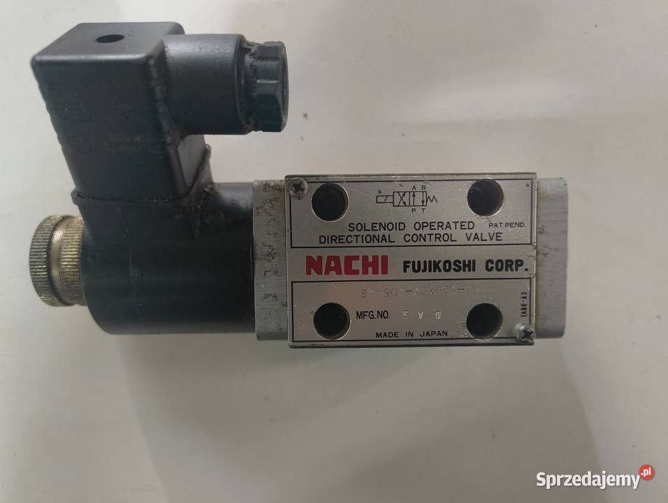 NACHI SAGO1A3X0111 Zawór sterujacy kierunkowy Biznes i Przemysł sprzedam