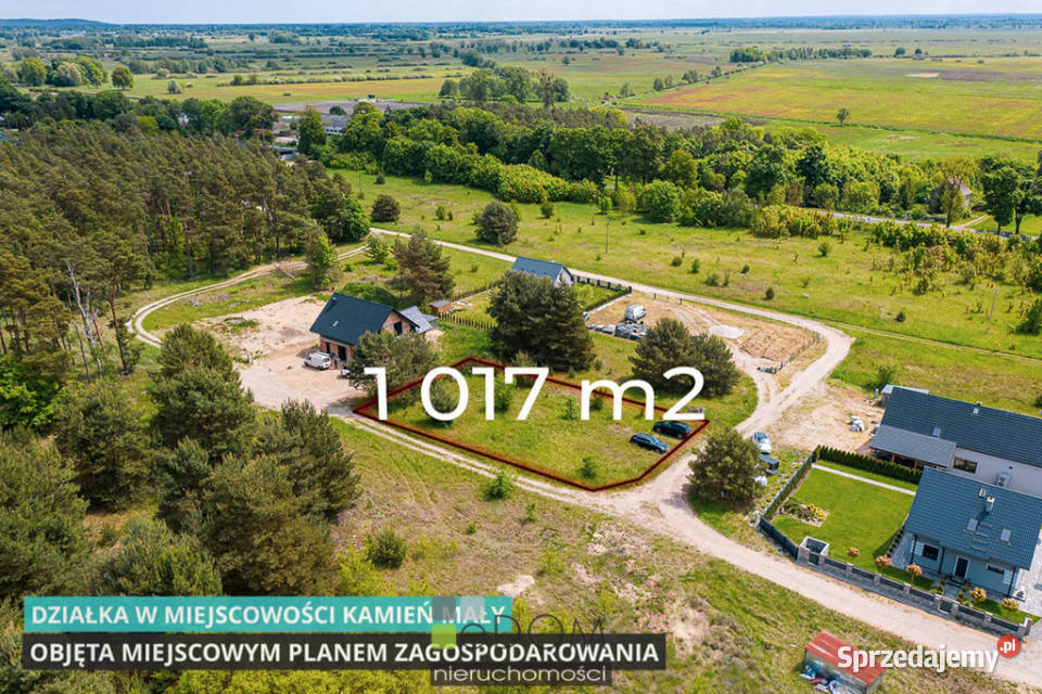 sprzedaży działki Kamień Mały