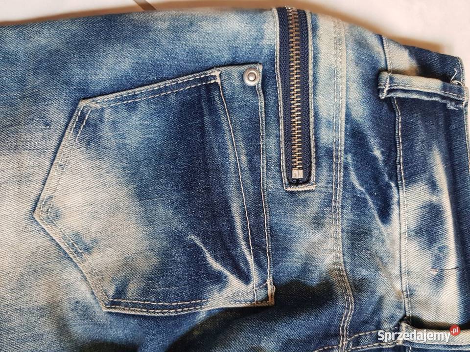 Troll Denim Fashion spodnie dżinsy przecierane Kielce