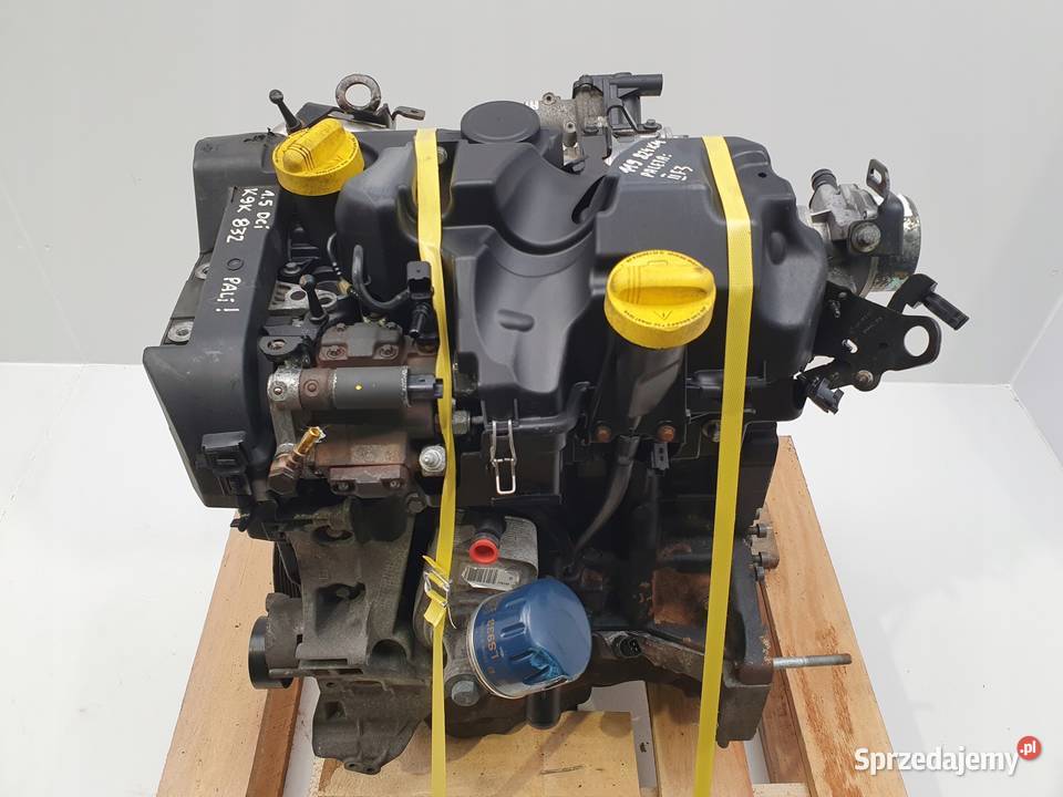 SILNIK K9K832 Renault Scenic III 15 DCI 106 lubelskie Rudka