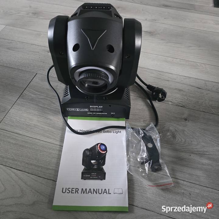 Głowa Ruchoma Led Spot Ring Mała Głowica Nowy Korczyn