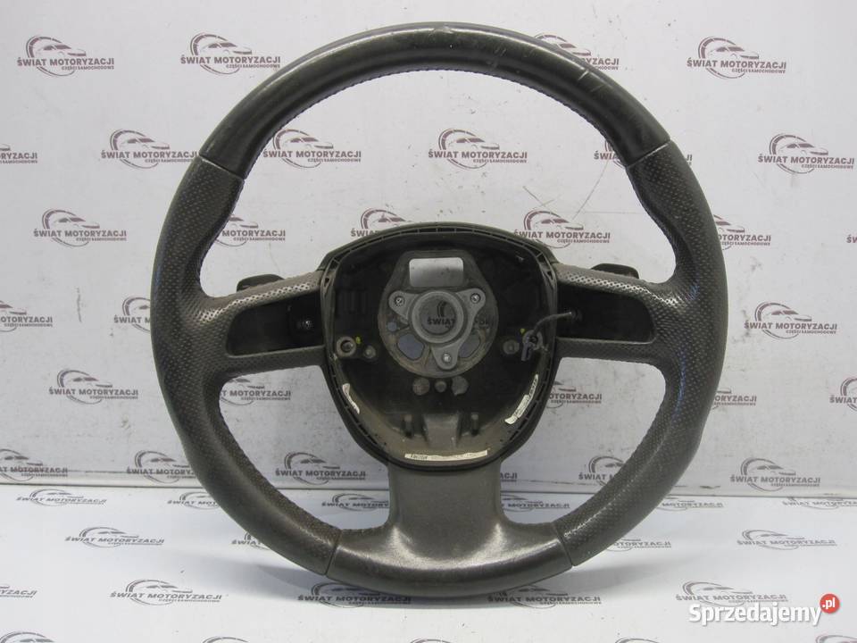 AUDI A3 8PA kierownica skórzana 8R0419091G osobowe Kierownice