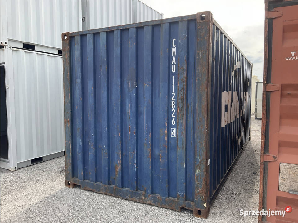 Kontener morski magazynowy 20DV 6 metrowy Kamień Pomorski