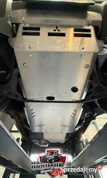 KOMPLET Osłon Aluminium 6mm MITSUBISHI PAJERO 4 warmińsko-mazurskie