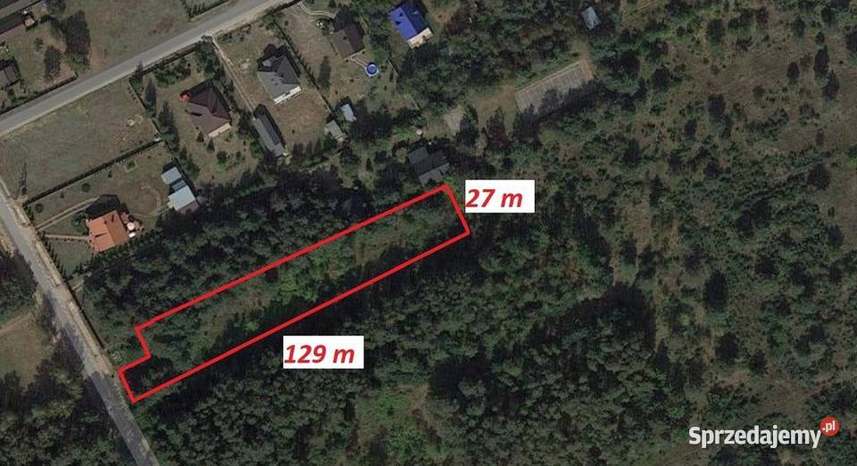 Działki budowlane gmWolanów Radom Mniszek