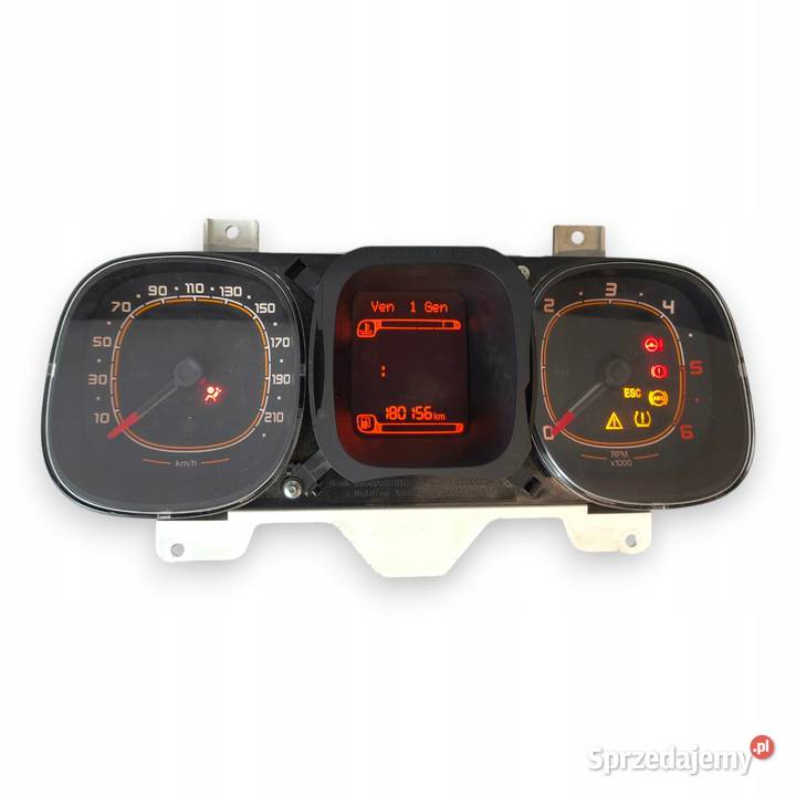 LICZNIK ZEGARY 0887766550 Fiat Panda III 10 Mild Liczniki i zegary Chełm