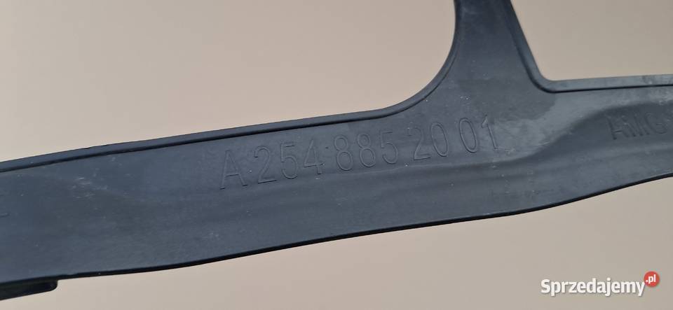 MERCEDES GLC X254 ŚLIZG ŁĄCZNIK ZDERZAKA PRZÓD Bieleń