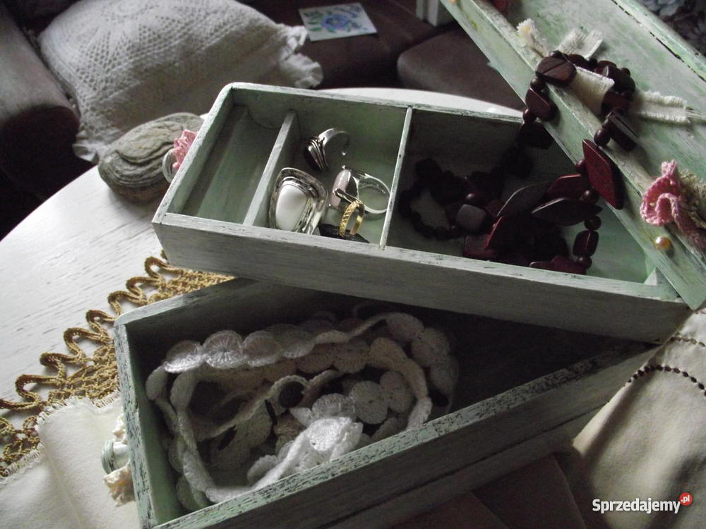 ŻYCIE NICIARKI SHABBY CHIC Antyki Piła