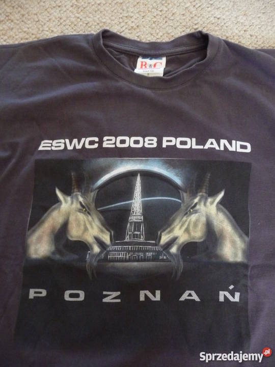 Koszulka ESWC Polska 2008 nowa Pozostałe Poznań