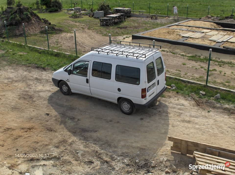 Bagażnik dachowy Peugeot Expert Jumpy Scudo Rudziczka