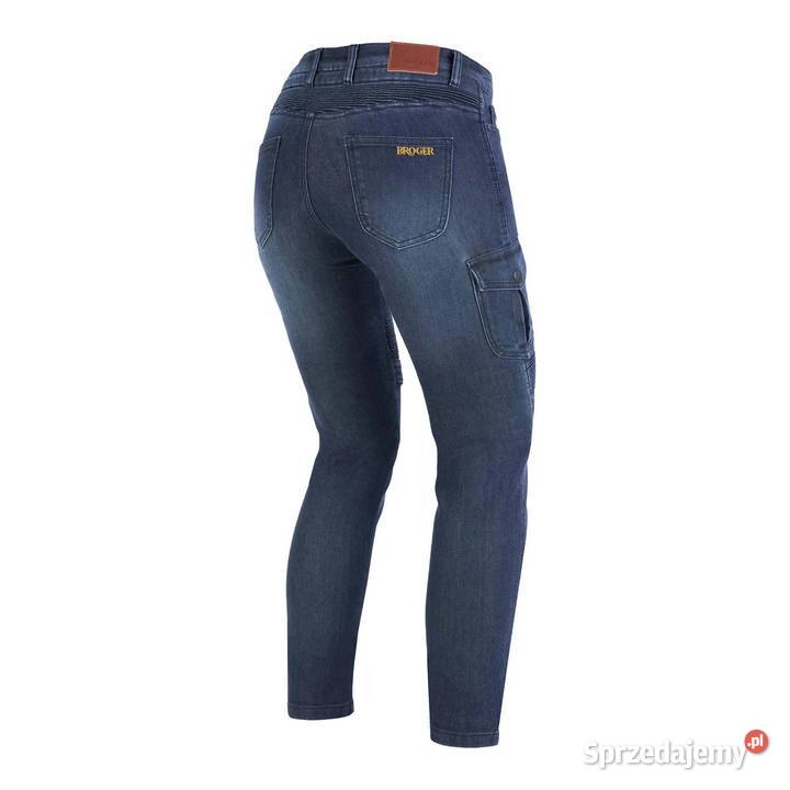 Broger Ohio spodnie jeansy motocyklowe damskie