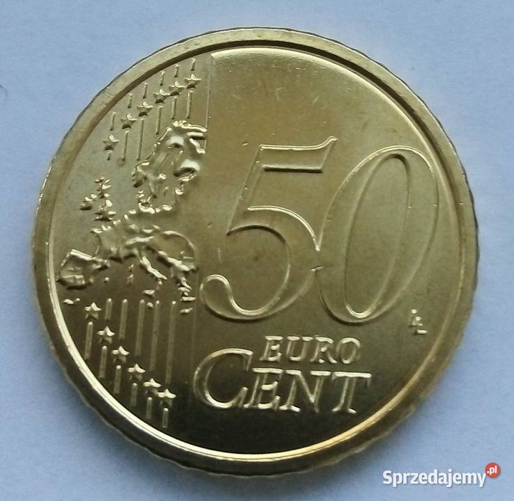 WATYKAN 50 EURO CENT 2011 r ŁADNA BENEDYKT XV