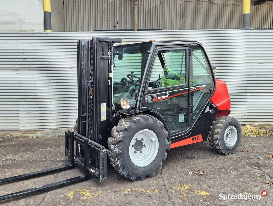 Manitou MC184 wózek terenowy 4x4 TRIPLEX 1600 Wózki widłowe Rybnik