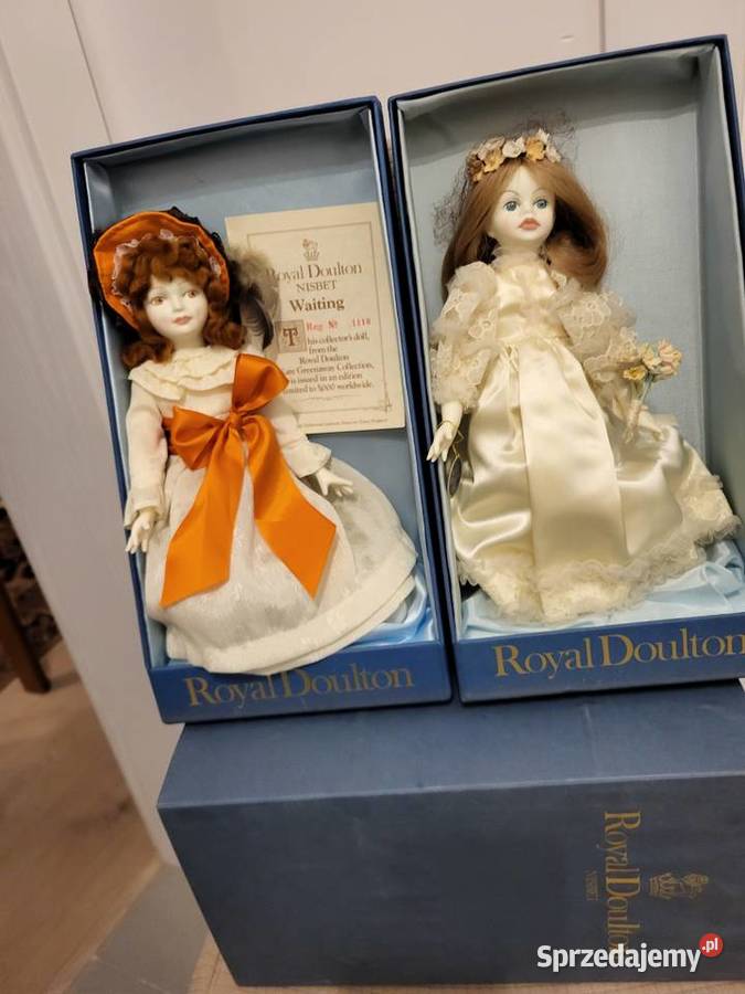 Lalki porcelanowe Royal Dulton Gdańsk sprzedam