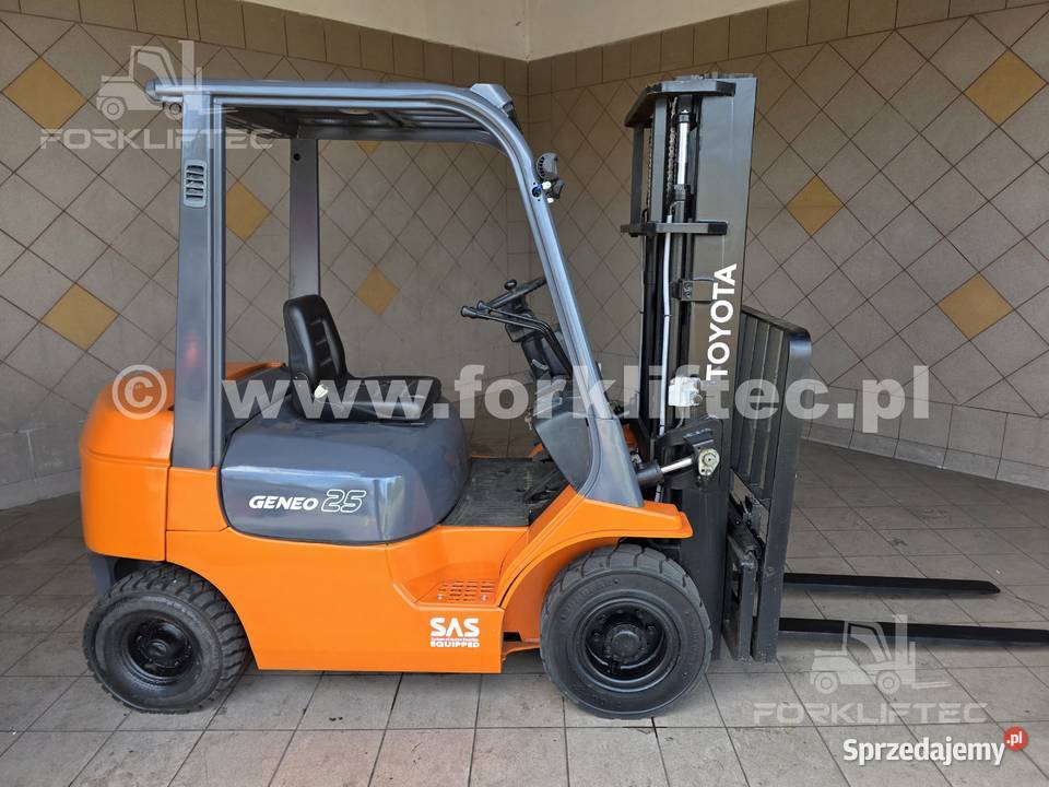 Wózek Widłowy TOYOTA 7FDF25 TOYOTA 7FD25 widlak Lędziny