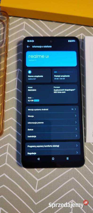 Realme c67 bez blokad 8256gb Konin
